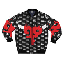 Load image into Gallery viewer, GOF HORNS BRED AOP BOMBER
