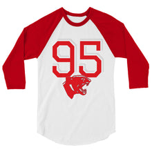 Load image into Gallery viewer, PANTHERS C/O 95 QTR SLEEVE RAGLAN
